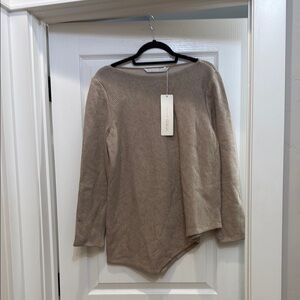 Goelia Tan  Asymmetrical Tunic